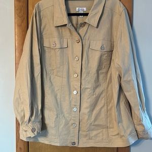 Denim & Co Jacket size 1X
